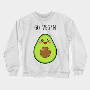 Avocado Kawaii Crewneck Sweatshirt